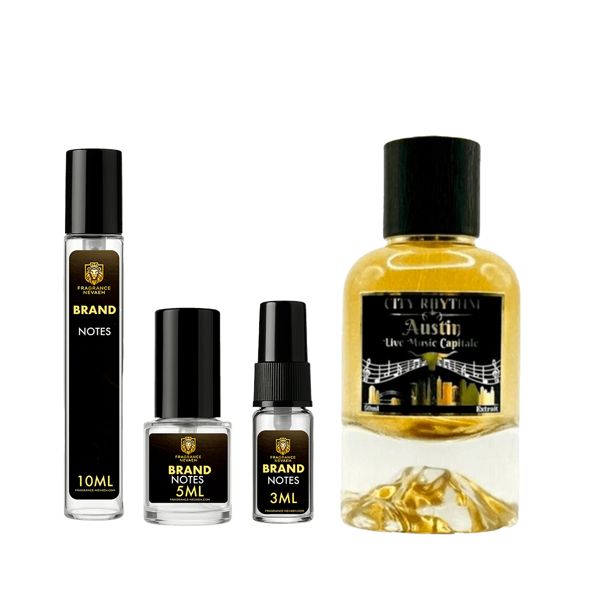 Austin Decant (Sample)Extrait de ParfumCity RhythmFragrance Nevaeh