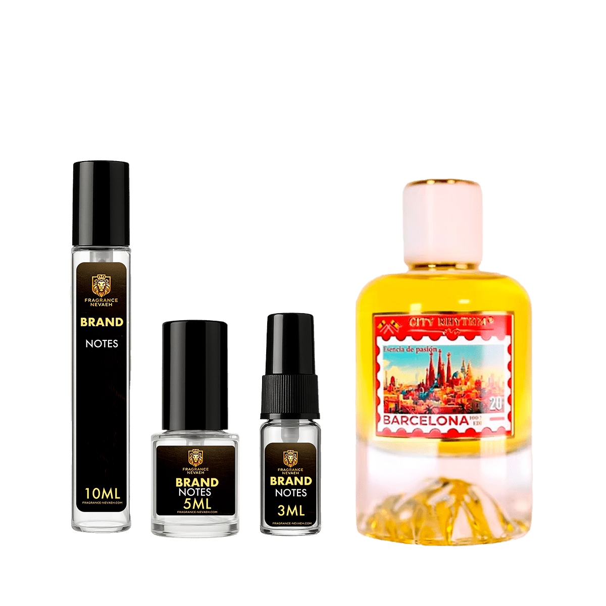 Barcelona Decant (Sample)Extrait de ParfumCity RhythmFragrance Nevaeh