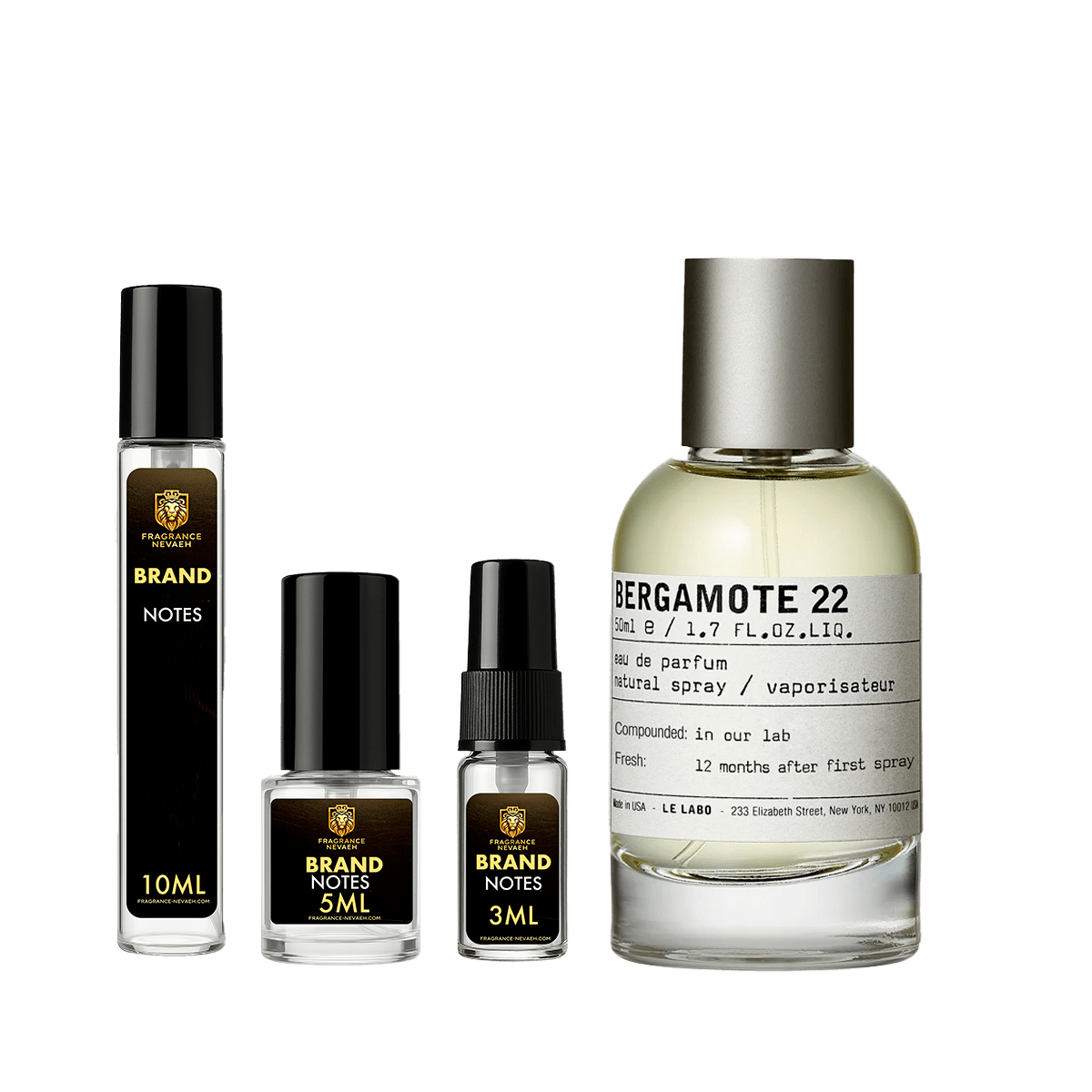 Bergamote 22 Decant (Sample)Eau de ParfumLe LaboFragrance Nevaeh