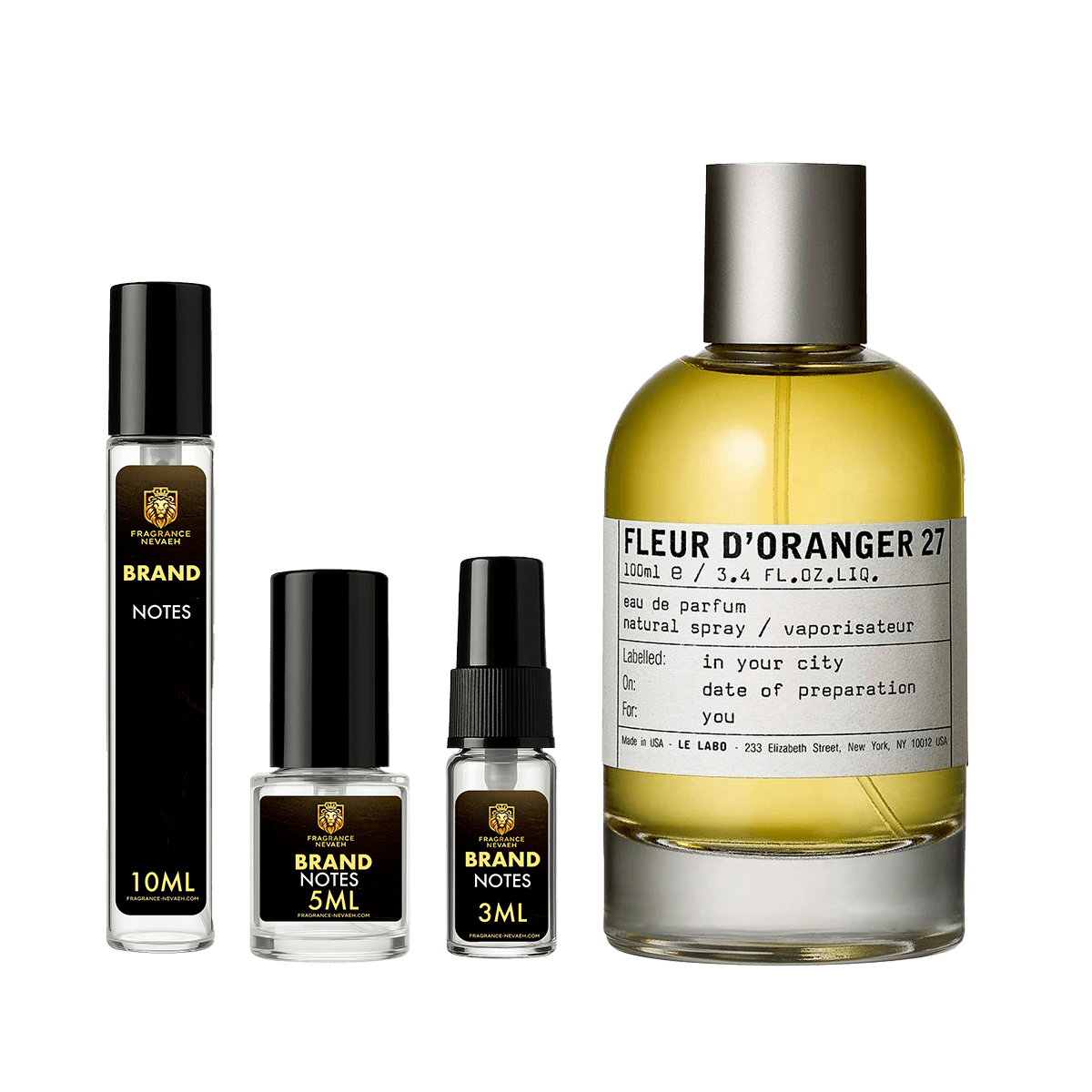 Fleur d'Oranger 27 DecantEau De ParfumLe LaboFragrance Nevaeh