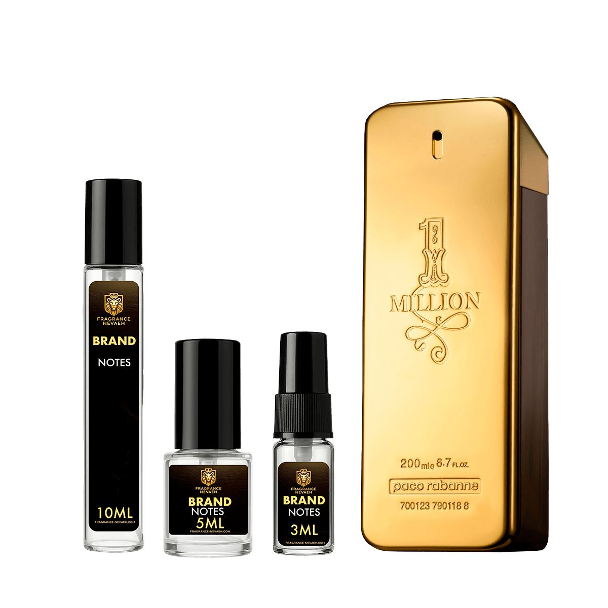 One Million Eau de Parfum DecantEau De ParfumPaco RabanneFragrance Nevaeh