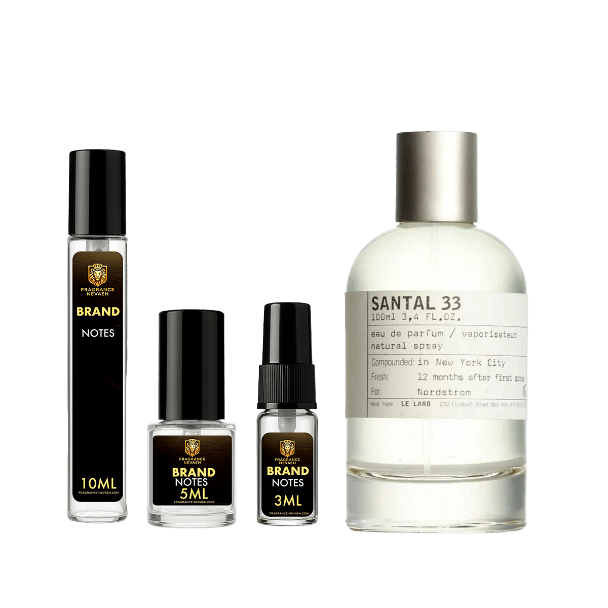 Santal 33 DecantsEau De ParfumLe LaboFragrance Nevaeh