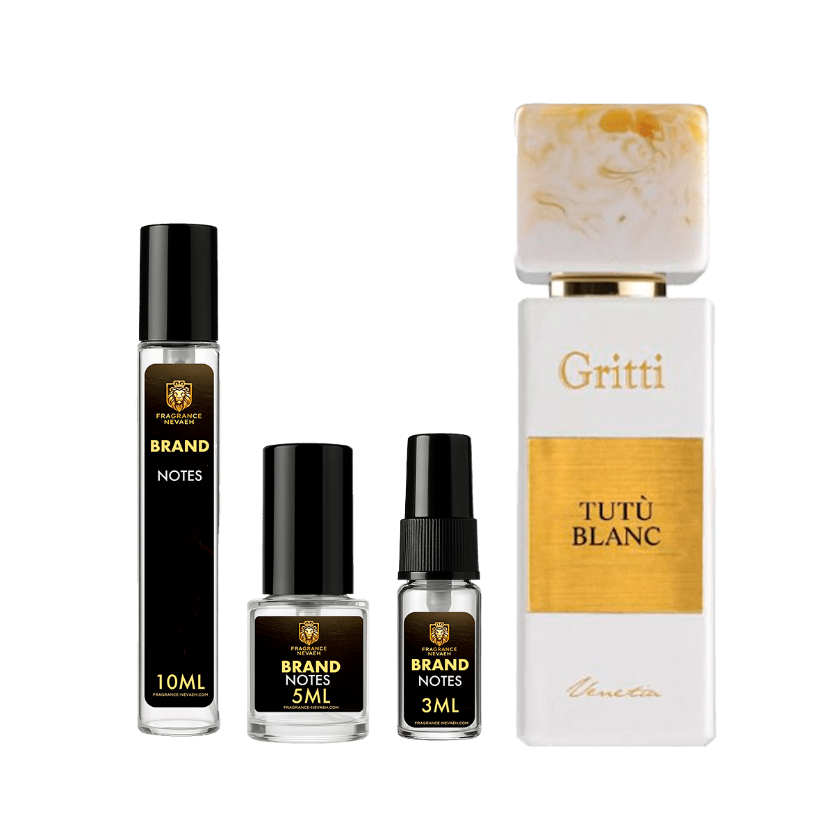 Tutu Blanc Decant (Sample)Eau de ParfumGrittiFragrance Nevaeh