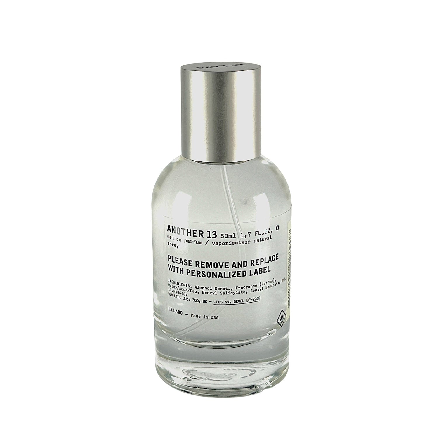 Another 13 Tester Clear LabelEau De ParfumLe LaboFragrance Nevaeh