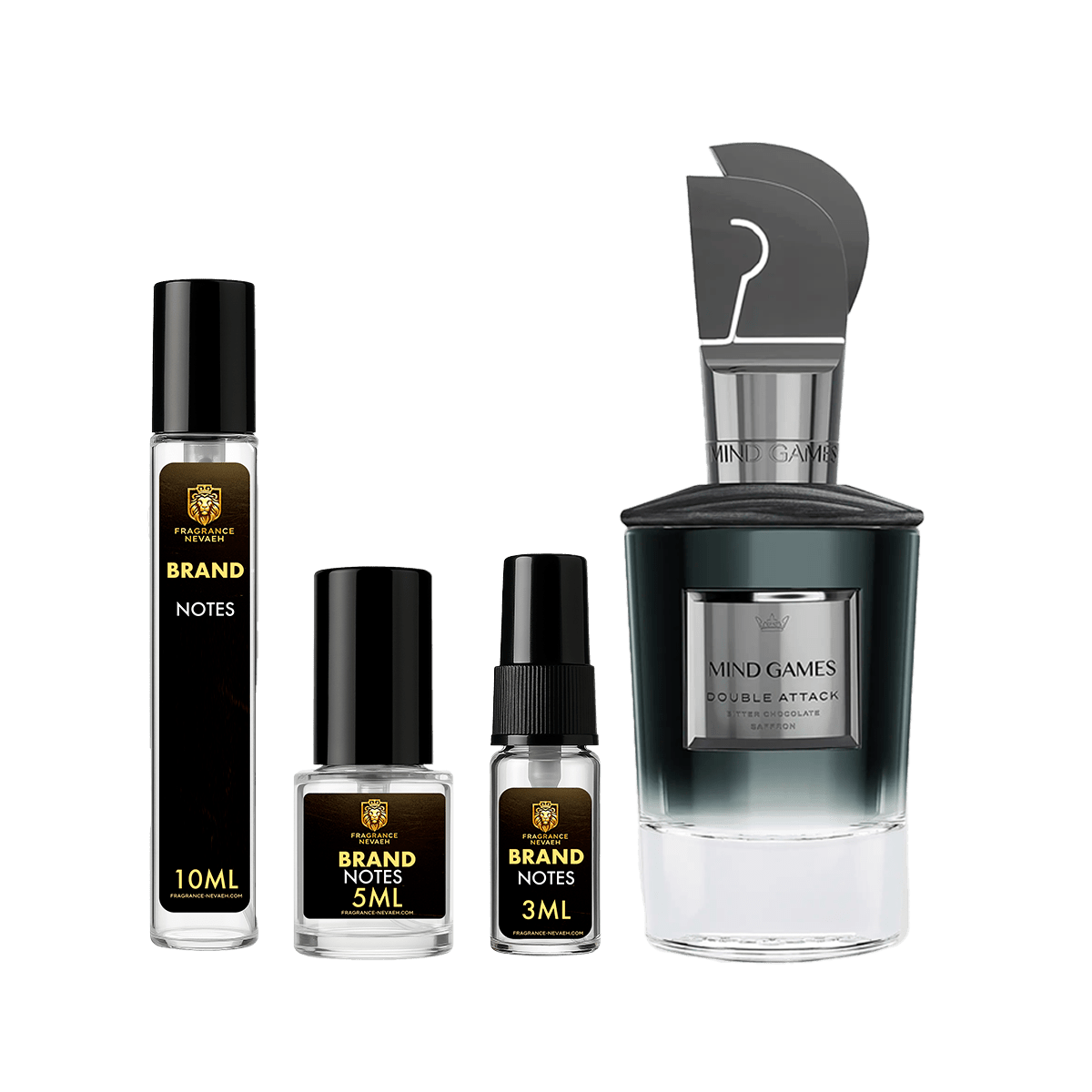 Double Attack DecantExtrait de ParfumMind Games FragranceFragrance Nevaeh