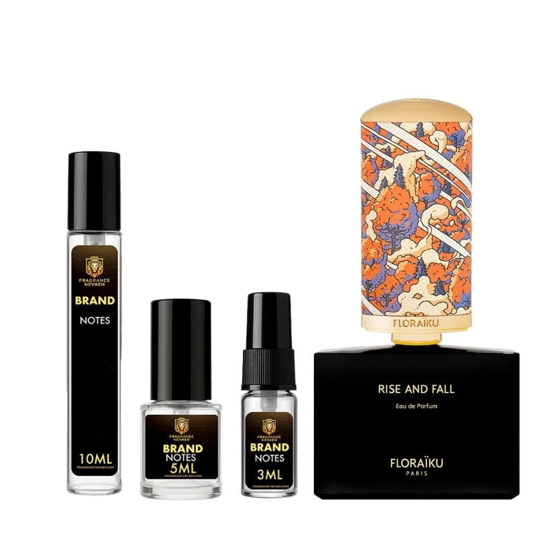 Floraïku Rise and Fall bottle and decant spray vials