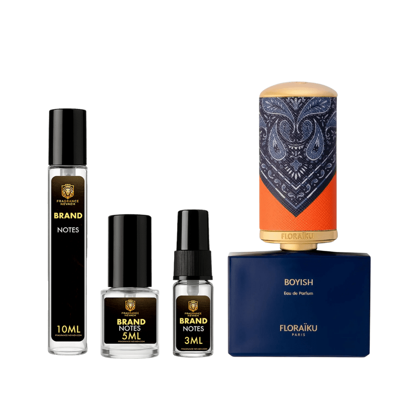 Floraïku Boyish bottle and decant spray vials