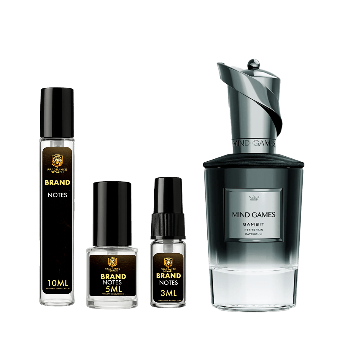 Gambit DecantExtrait de ParfumMind Games FragranceFragrance Nevaeh