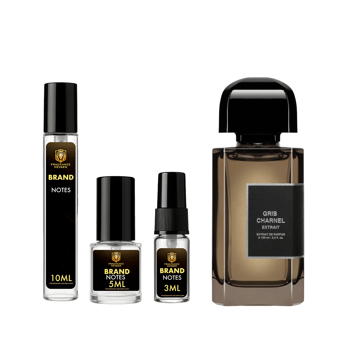 Authentic BDK Parfums Gris Charnel Extrait perfume decant sample 3ml 5ml 10ml hand-poured by Fragrance Nevaeh