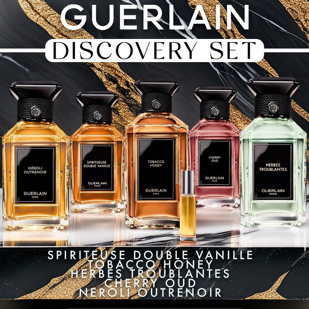 Guerlain Discovery Sample Set – 1.5ml Decants (Sample)Discovery SetsGuerlainFragrance Nevaeh