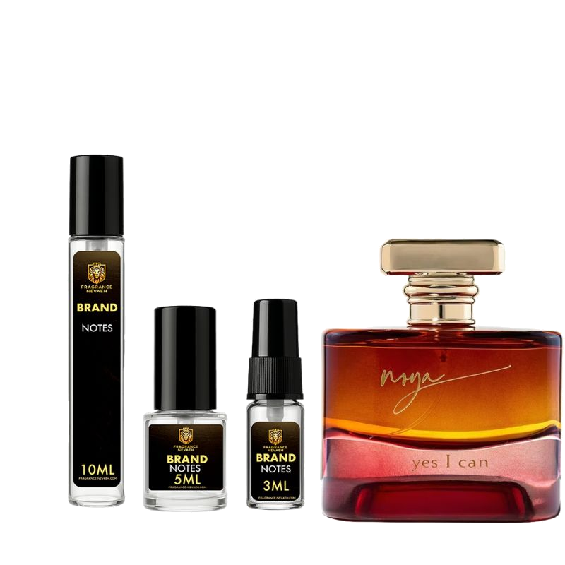 House of Noya Yes I Can bottle and decant spray vials