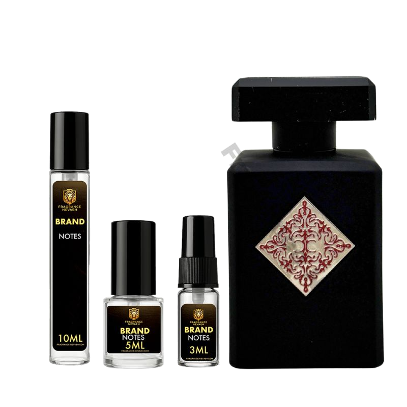 Initio Parfums Privés Blessed Baraka bottle and decant spray vials