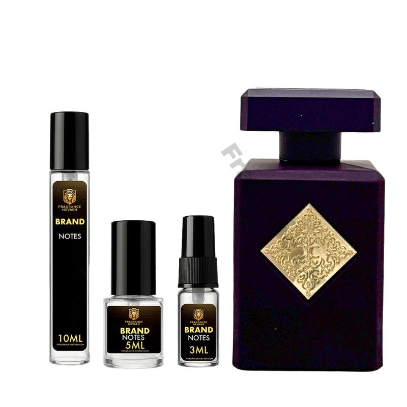 Initio Parfums Privés High Frequency bottle and decant spray vials