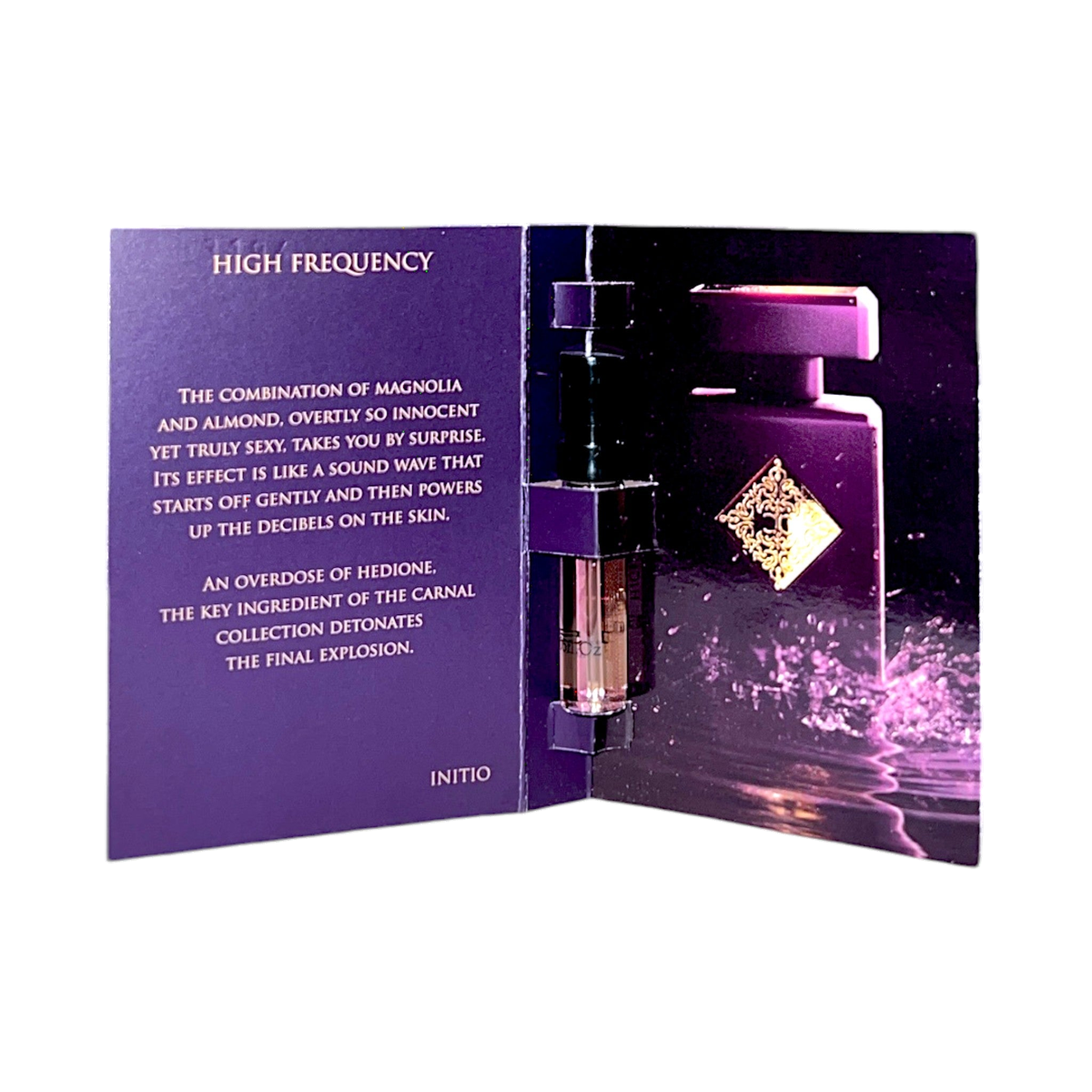 Initio Parfums Privés Carnal Blends Discovery Set official carded samples