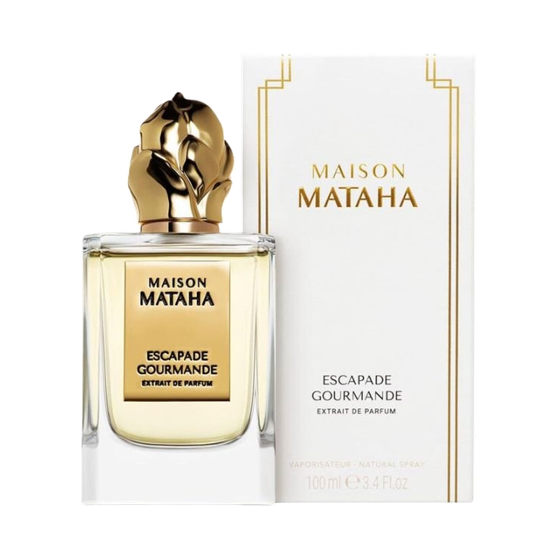 Maison Mataha Escapade Gourmande bottle and retail packaging
