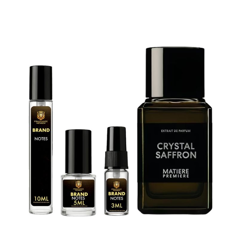Matière Première Crystal Saffron Extrait Decant (Sample)Extrait de ParfumMatiere PremiereFragrance Nevaeh