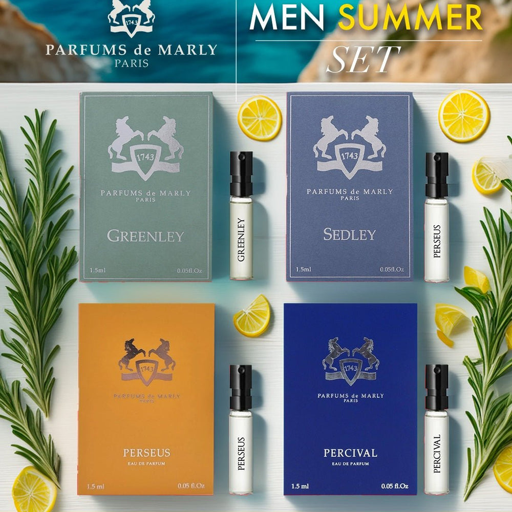 Parfums de Marly Men's Summer Sample SetDiscovery SetsFragrance NevaehFragrance Nevaeh