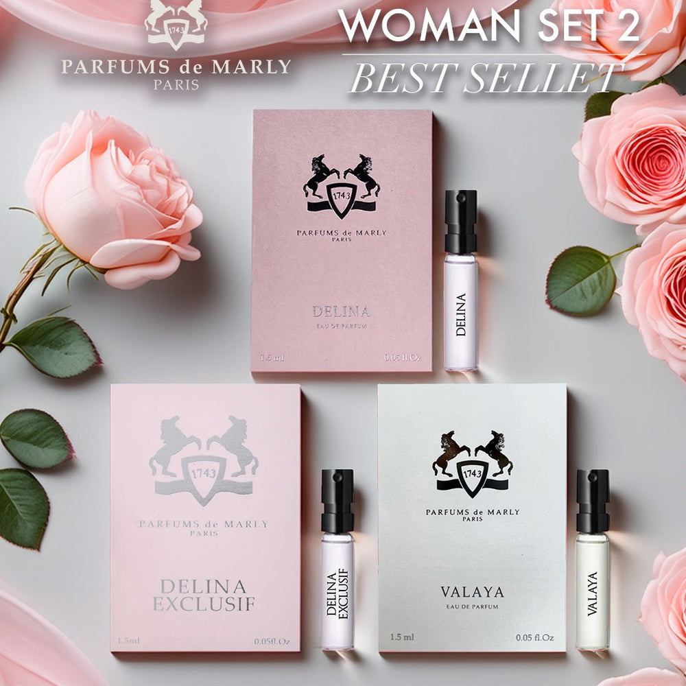 Parfums de Marly Women's Best Seller Sample Set 2Discovery SetsFragrance NevaehFragrance Nevaeh