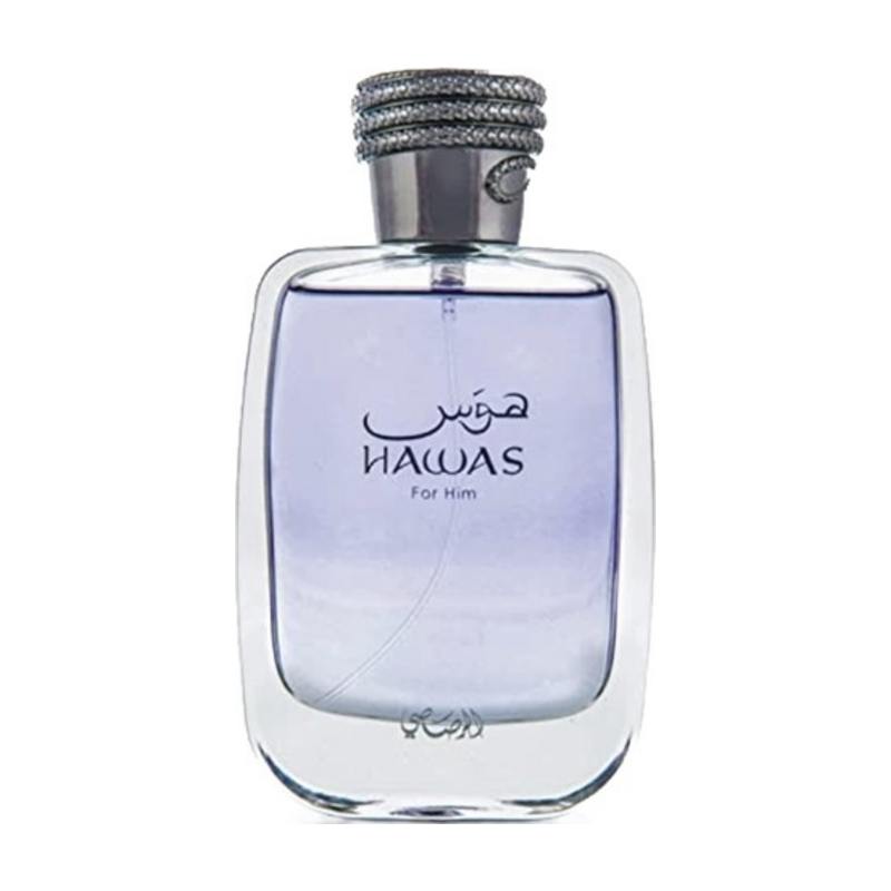 Rasasi Hawas for Him Eau de Parfum bottle