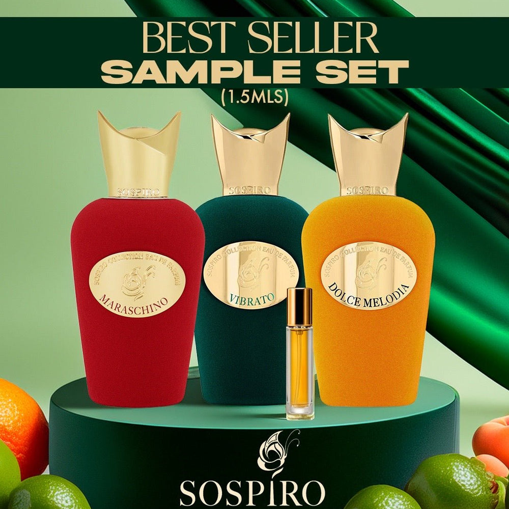 Sospiro Best Sellers Discovery Sample Set – 1.5ml Decants (Sample)Discovery SetsSospiroFragrance Nevaeh