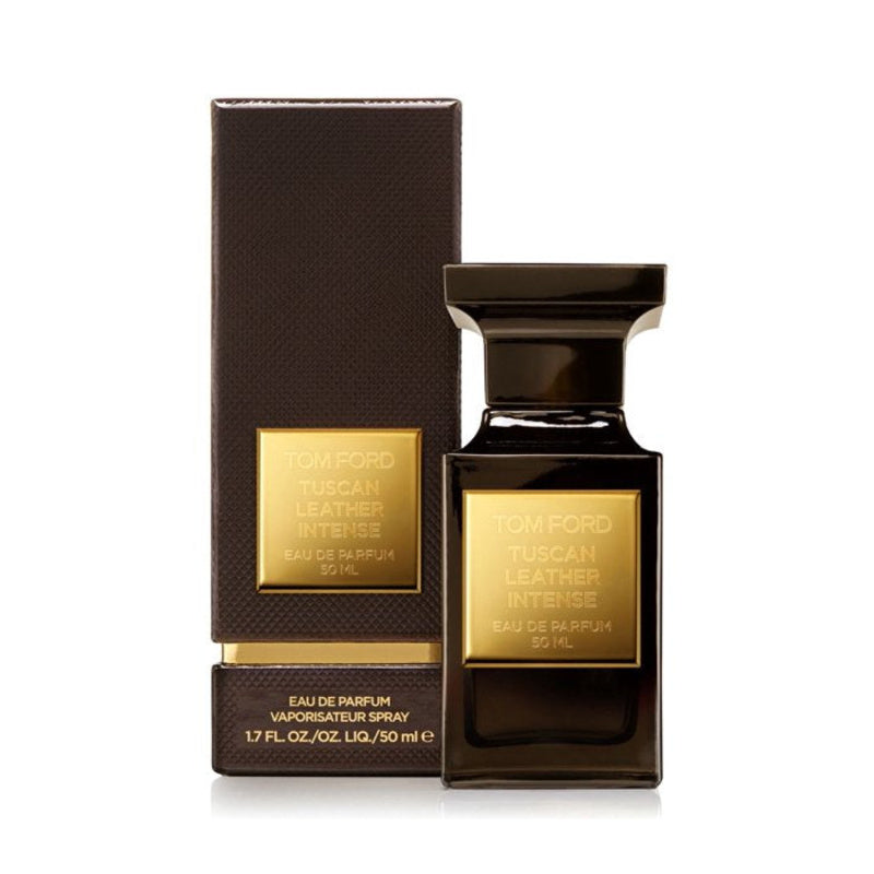 Tom Ford Tuscan Leather Intense 50ml Eau de Parfum bottle and box